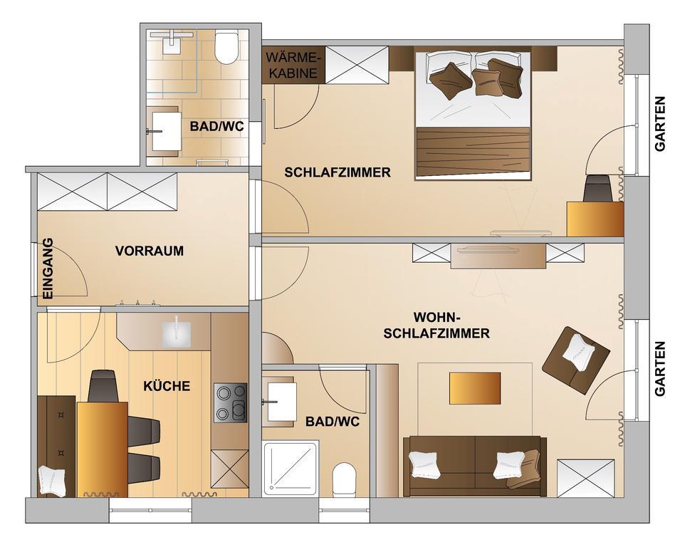 Appartements Zerzer Ried im Oberinntal Cameră foto